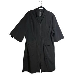 Noel Asmar Black Zip-Up Riding Jacket Shirt Long Sleeve Women’s Size 2x 2xl